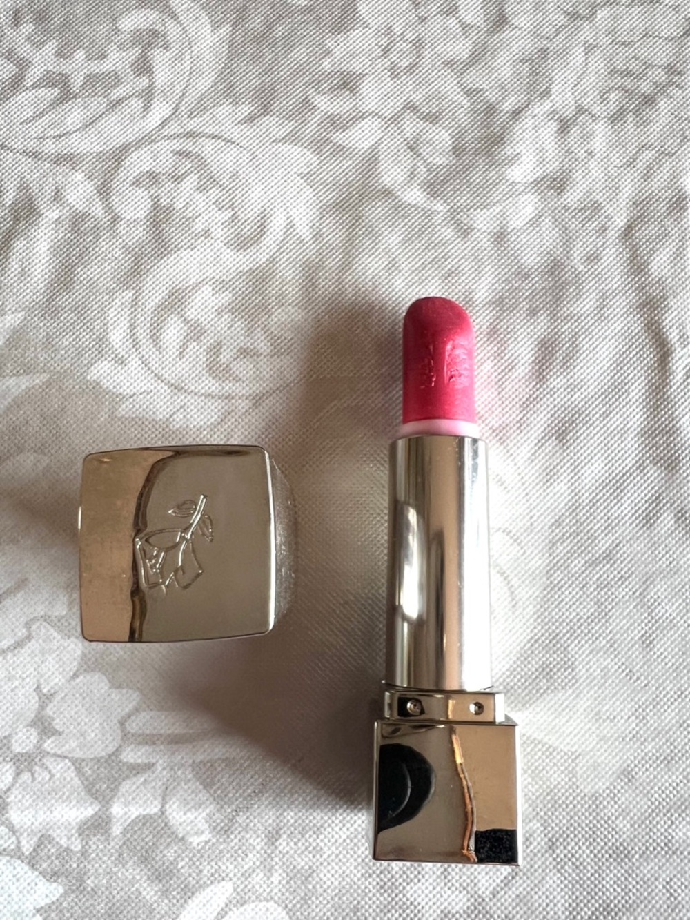 Lancôme Pink Satin Lipstick
